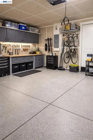 AI Virtually Staged Garage