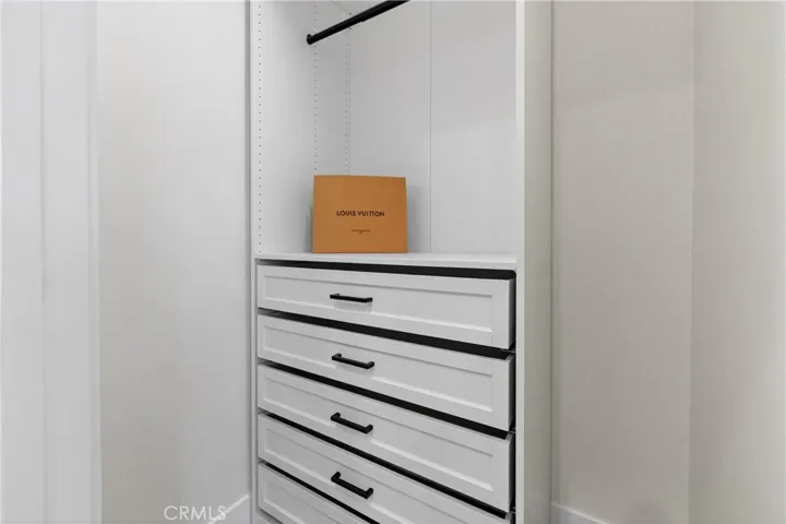 Custom closet cabinets