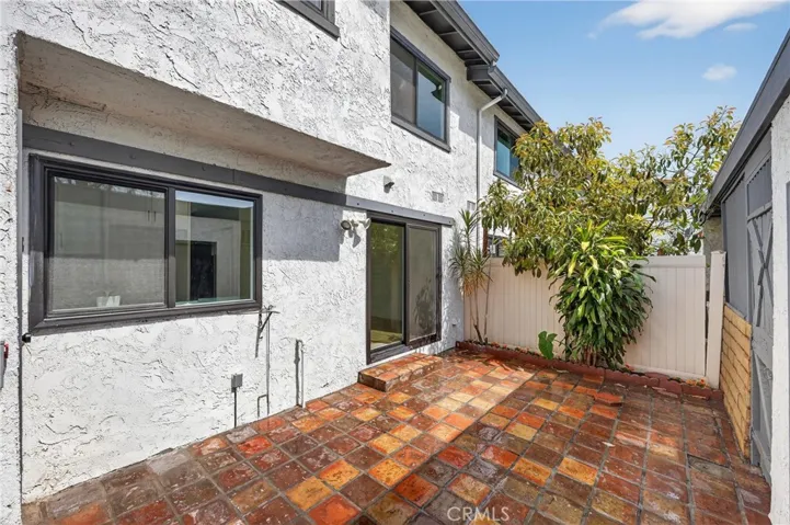 Backyard enclosed