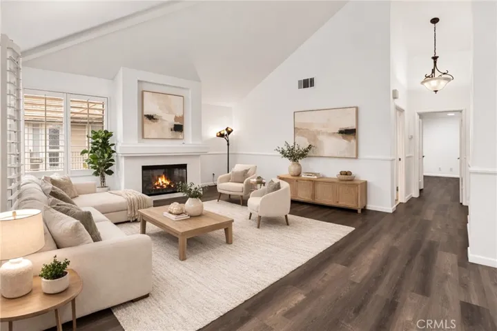 Virtually Staged Family Room