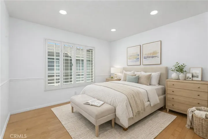 Virtually Staged Second Bedroom
