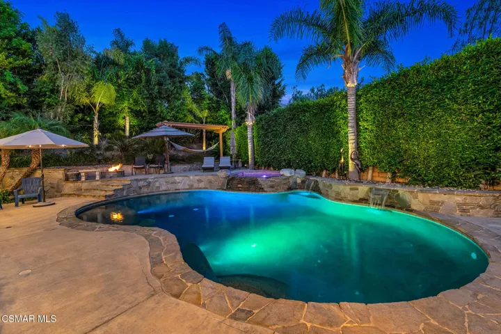 Pool Sunset