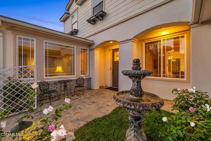 Courtyard Sunset View