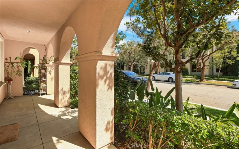 Private front porch