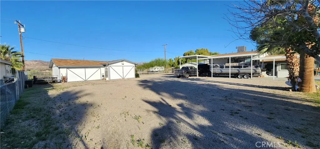 Garage and plenty of room for additional parking