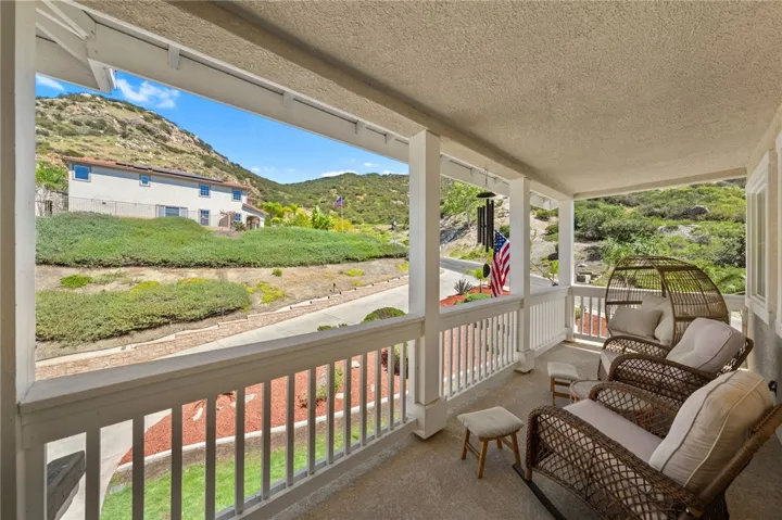 Balcony off of the bonus room