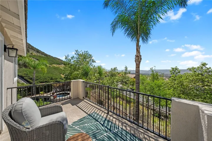 Balcony off of the primary