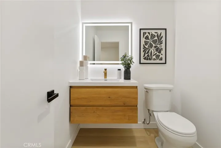 Downstairs half bath