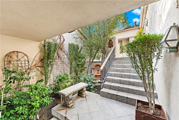 Stairs to front door