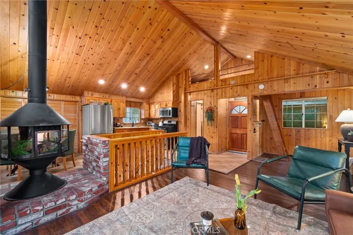 Living room and loft