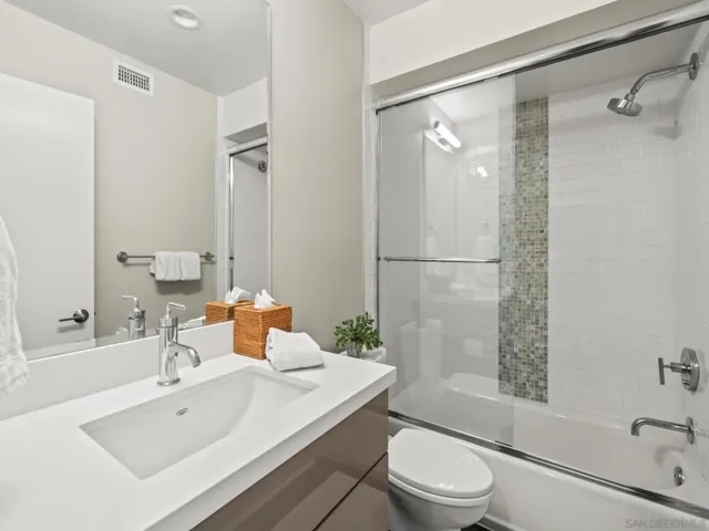 Second level guest bathroom.
