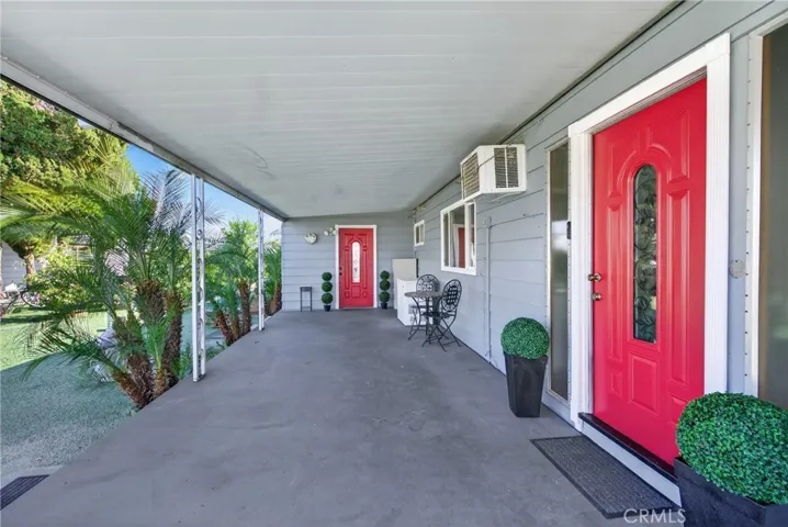 Landscaped Patio