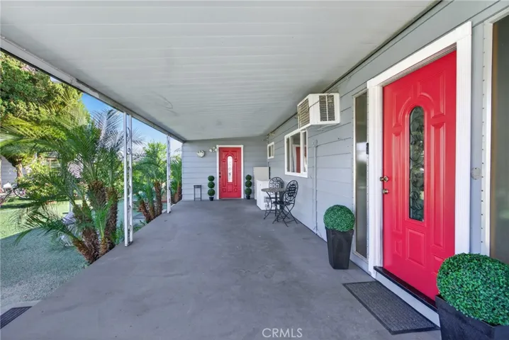 Landscaped Patio