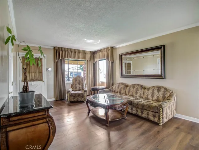 Living room from hall view