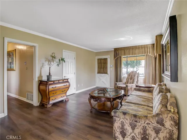 Livingroom and hall from kitchen view