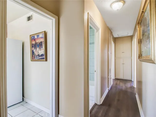 Hallway to bedrooms