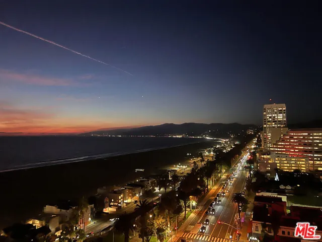 Nighttime Views of Malibu