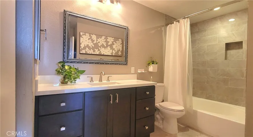 Master bathroom with separate closet