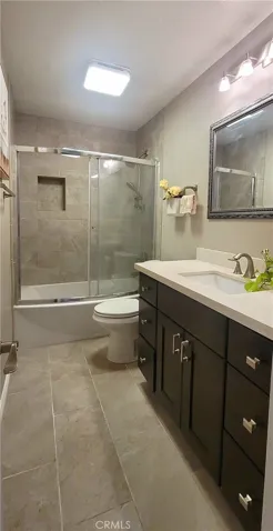 Hallway bathroom