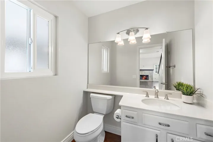 Downstairs bathroom.