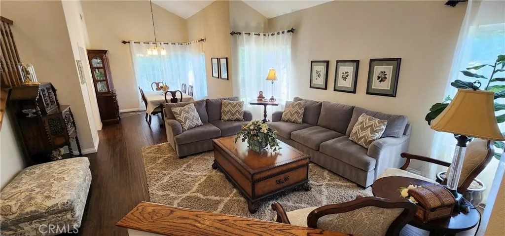 Living Room and Formal Dining Room