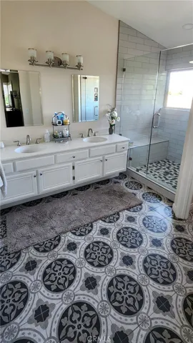 Gorgeous primary bathroom