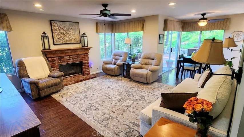Family Room with Fireplace