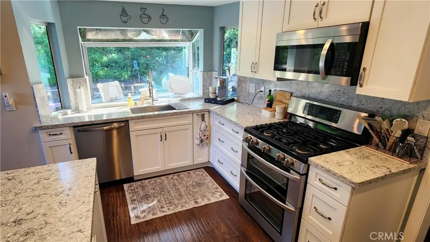 Kitchen with Garden Window