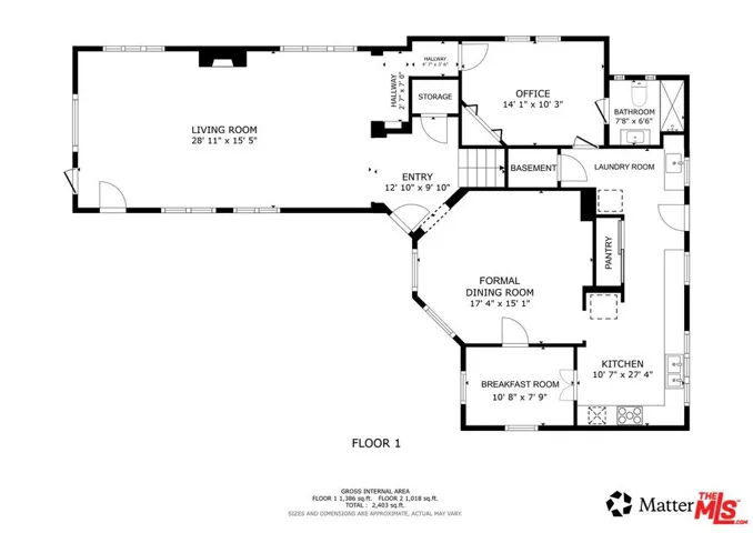 Floor Plan First Floor