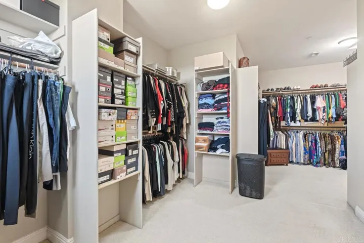 primary closet