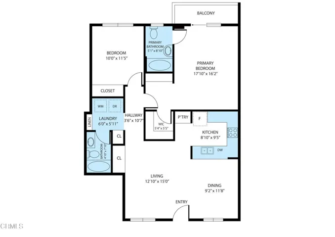 Floor Plan -MLS