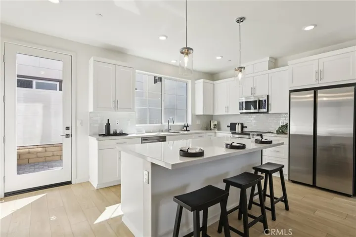 Gourmet Kitchen with Pendants