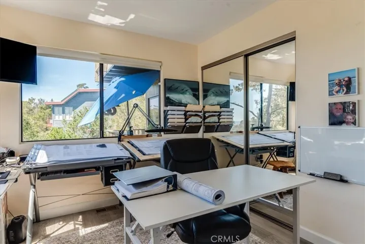Another view of office/bedroom.