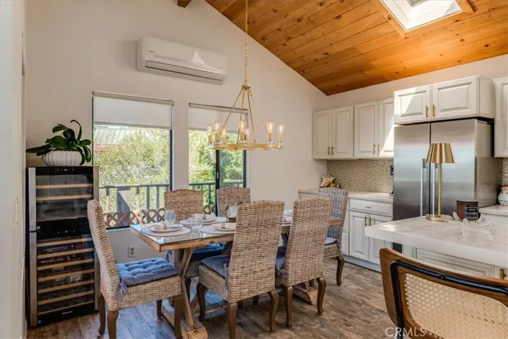 Other view of dining area.