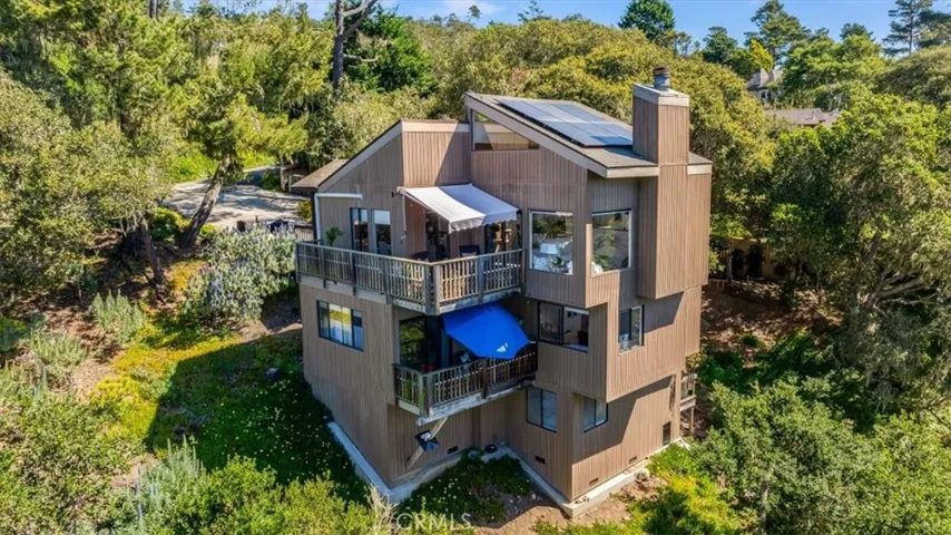 Other view of home from drone.