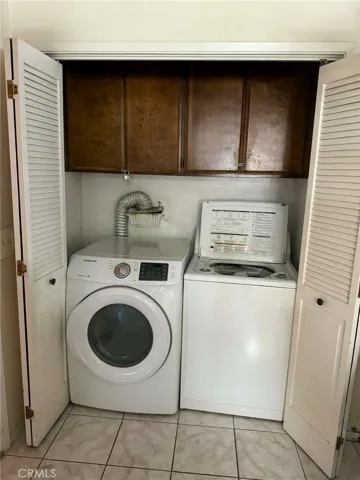 Laundry area