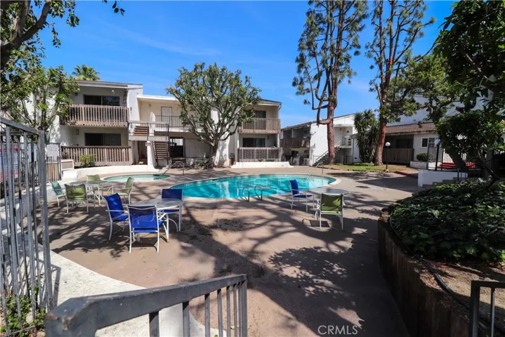 Gated Pool and Spa Area