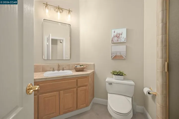 Full Bath on First Floor