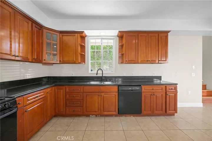 Window to back yard & patio.