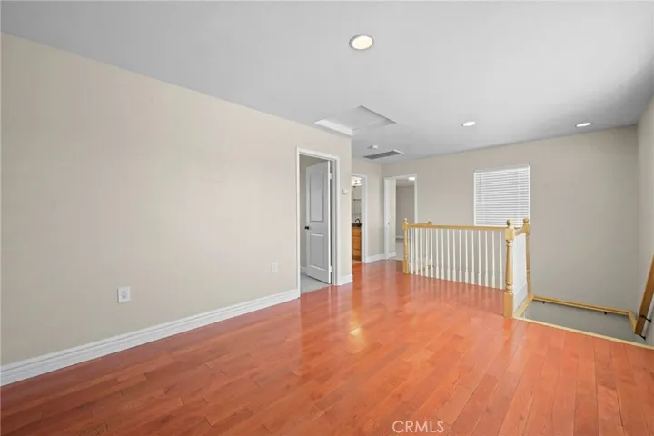 Looking toward the stairs.