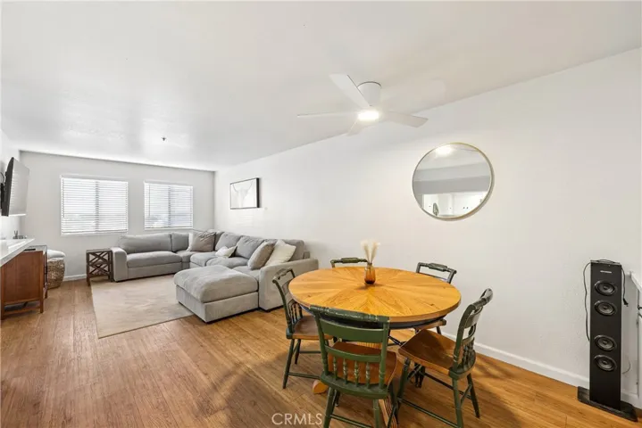 Living and dining area