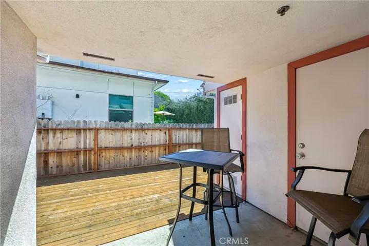 Back deck
