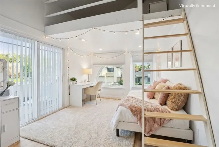 Virtually Enhanced to give an idea of what the rooms would look like with neutral colors and design.