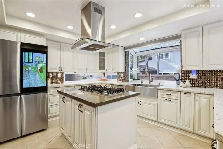 Virtually Enhanced to give an idea of what the rooms would look like with neutral colors and design.