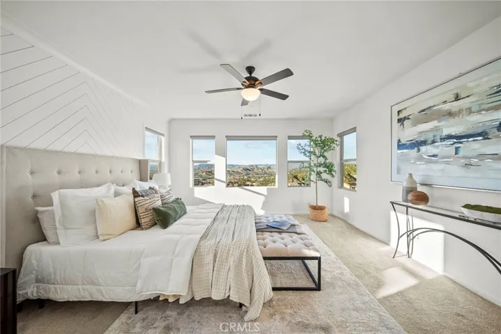 Primary Bedroom with Wall Paneling