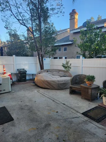 Patio area.