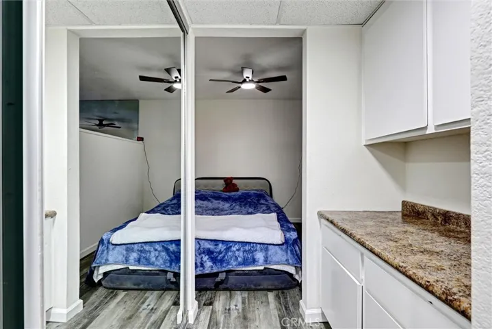 Dressing and storage area