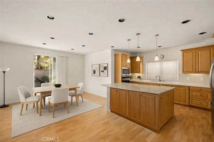 Virtually Staged room