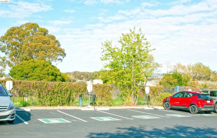 View of uncovered parking lot