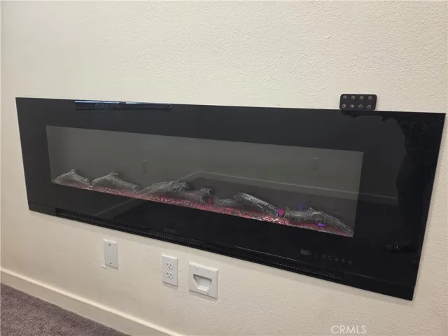 built in electric fireplace